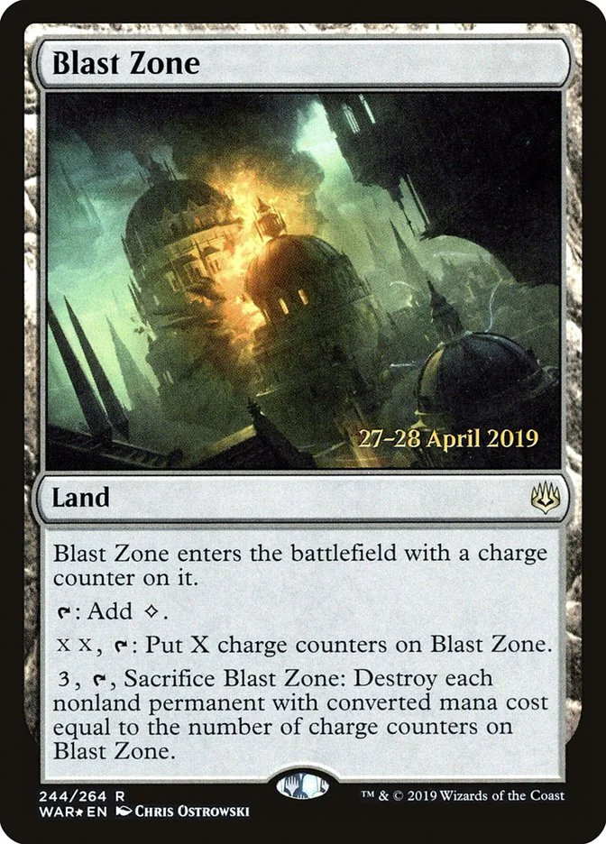 Blast Zone (War of the Spark Promos) - Magic: The Gathering in TCG Land