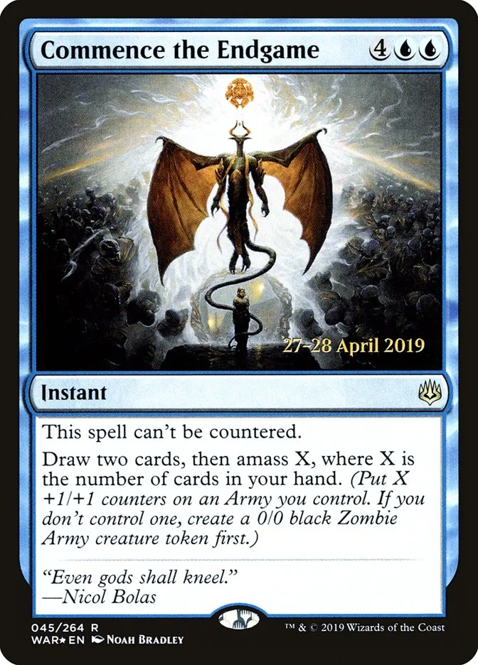 Commence the Endgame (War of the Spark Promos) - Magic: The Gathering in TCG Land