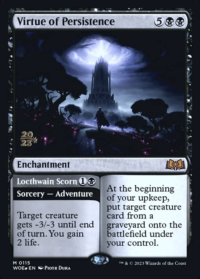 Virtue of Persistence (Wilds of Eldraine Promos) - Magic: The Gathering in TCG Land México