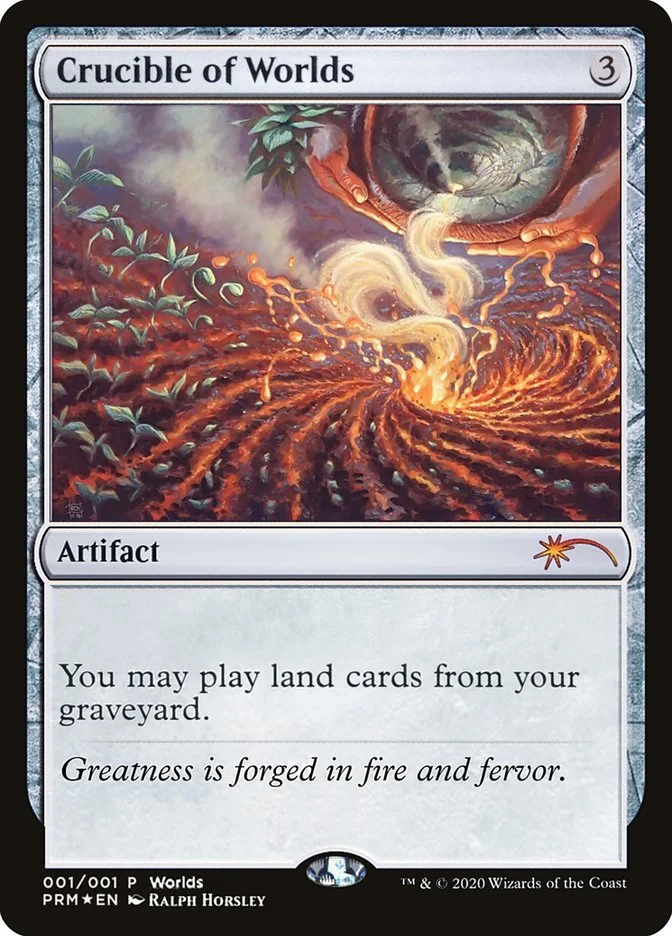 Crucible of Worlds (World Championship Promos) - Magic: The Gathering in TCG Land