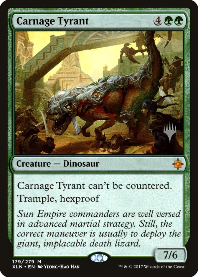 Carnage Tyrant (Ixalan Promos) - Magic: The Gathering in TCG Land