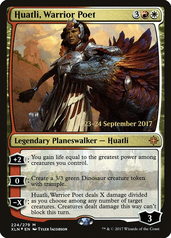 Huatli, Warrior Poet (Ixalan Promos) - Magic: The Gathering in TCG Land México
