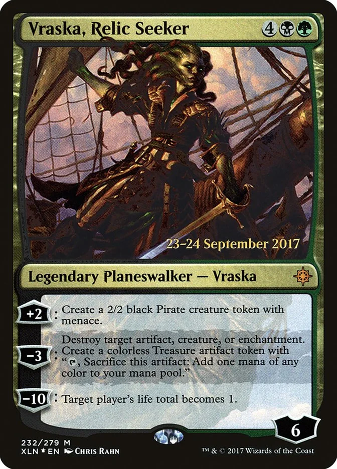Vraska, Relic Seeker (Ixalan Promos) - Magic: The Gathering in TCG Land