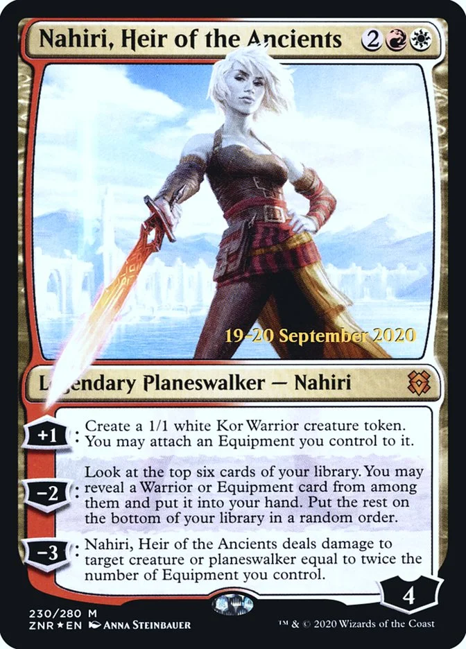 Nahiri, Heir of the Ancients (Zendikar Rising Promos) - Magic: The Gathering in TCG Land