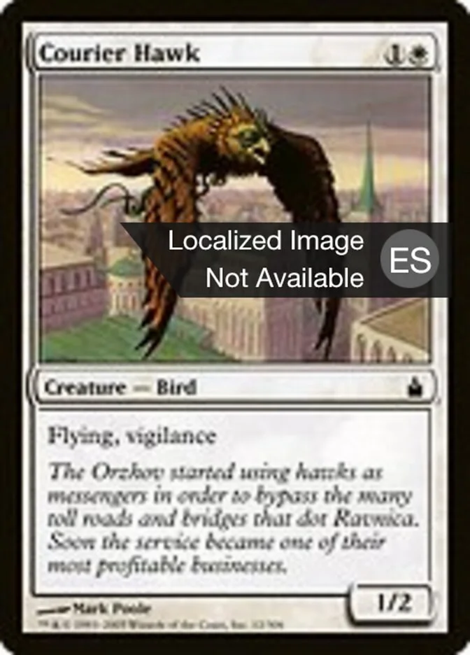 Halcón mensajero (Ravnica: City of Guilds) - Magic: The Gathering in TCG Land