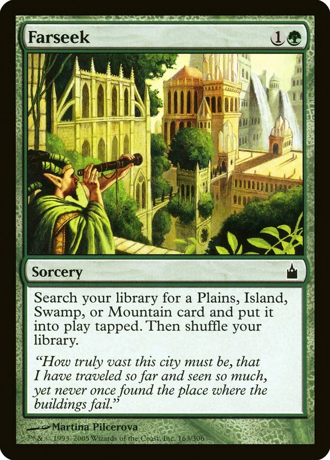 Farseek (Ravnica: City of Guilds) - Magic: The Gathering in TCG Land