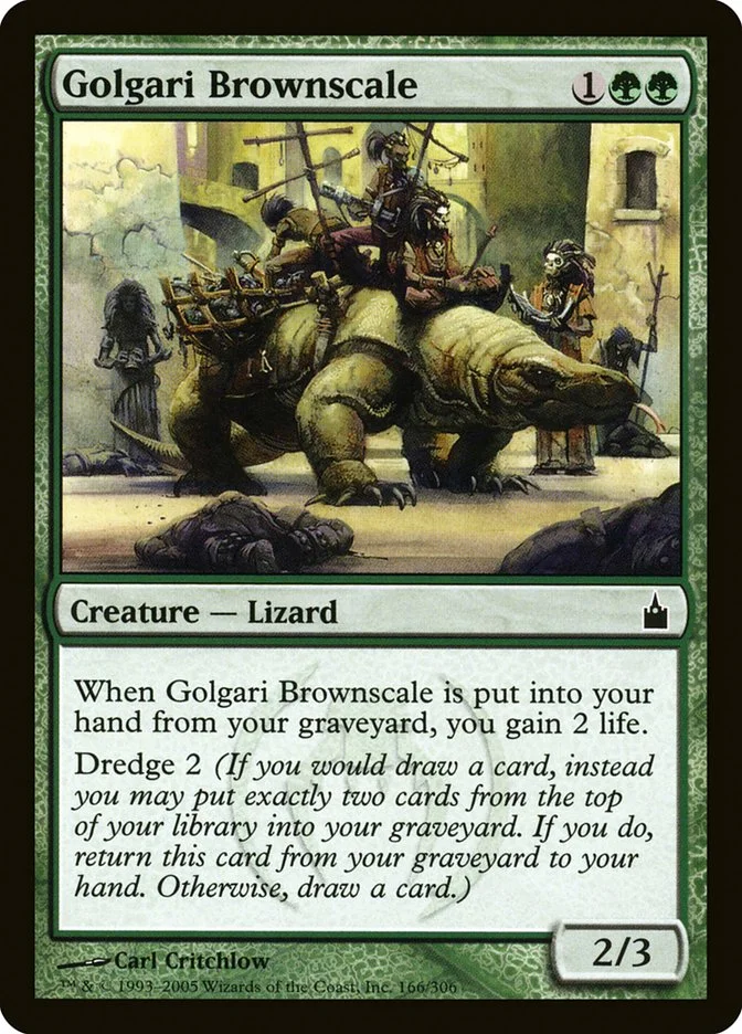 Golgari Brownscale (Ravnica: City of Guilds) - Magic: The Gathering in TCG Land