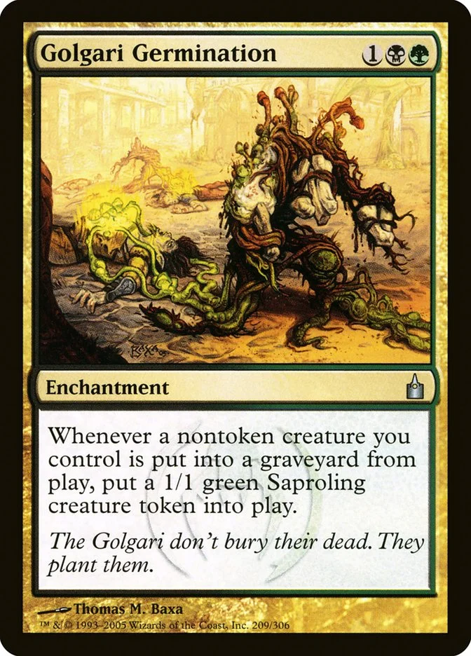 Golgari Germination (Ravnica: City of Guilds) - Magic: The Gathering in TCG Land