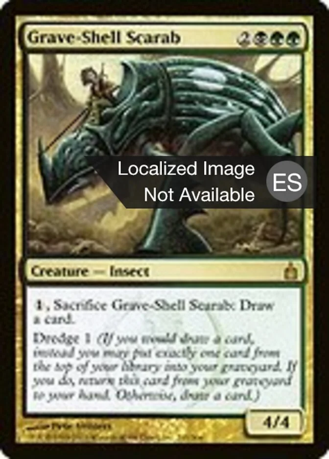 Escarabajo caparazón de tumba (Ravnica: City of Guilds) - Magic: The Gathering in TCG Land