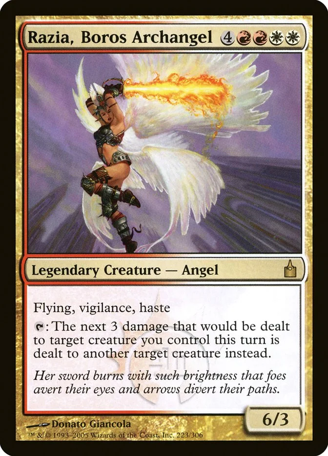 Razia, Boros Archangel (Ravnica: City of Guilds) - Magic: The Gathering in TCG Land