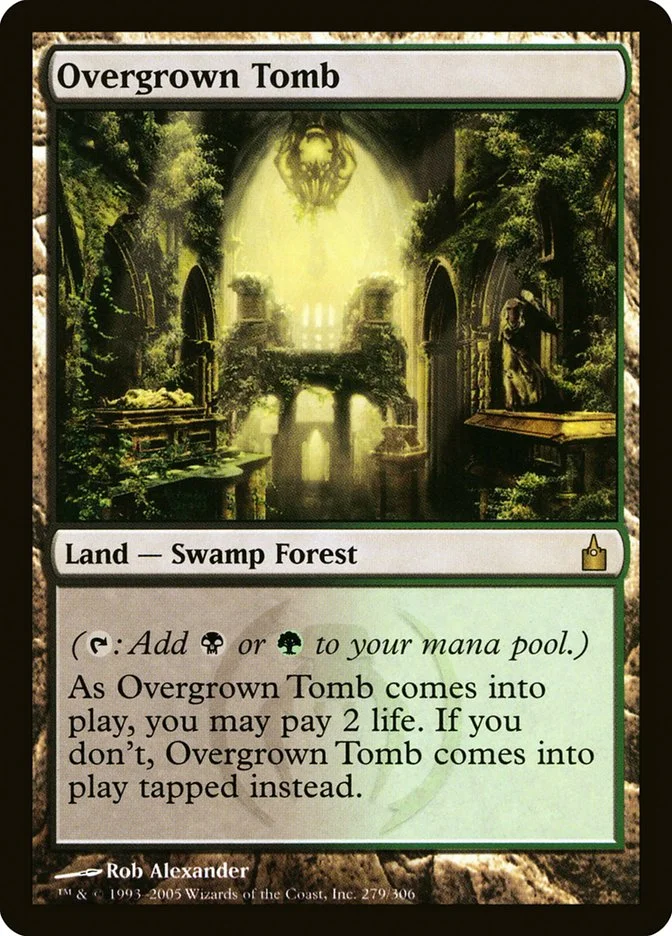 Overgrown Tomb (Ravnica: City of Guilds) - Magic: The Gathering in TCG Land