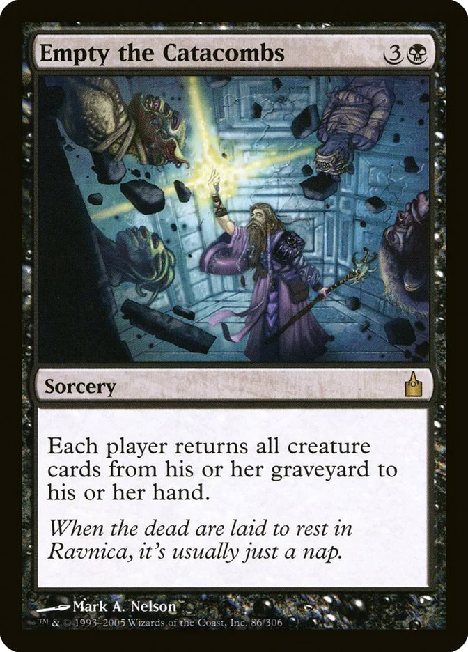 Empty the Catacombs (Ravnica: City of Guilds) - Magic: The Gathering in TCG Land