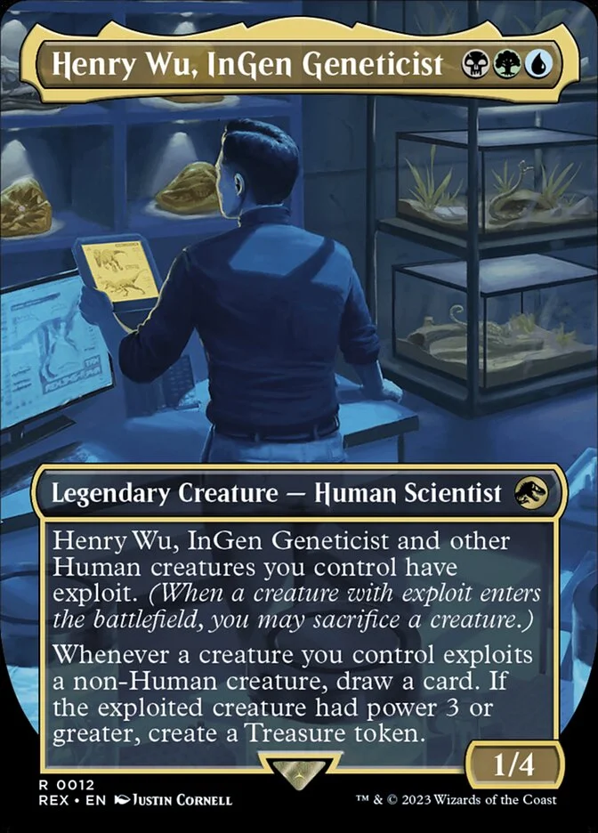 Henry Wu, InGen Geneticist (Jurassic World Collection) - Magic: The Gathering in TCG Land México