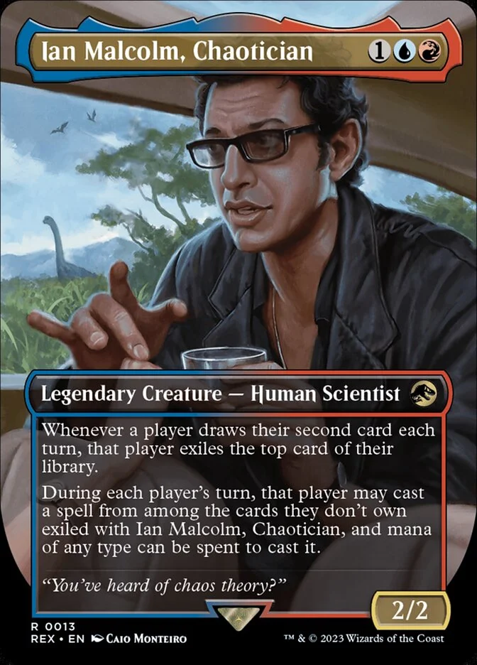 Ian Malcolm, Chaotician (Jurassic World Collection) - Magic: The Gathering in TCG Land