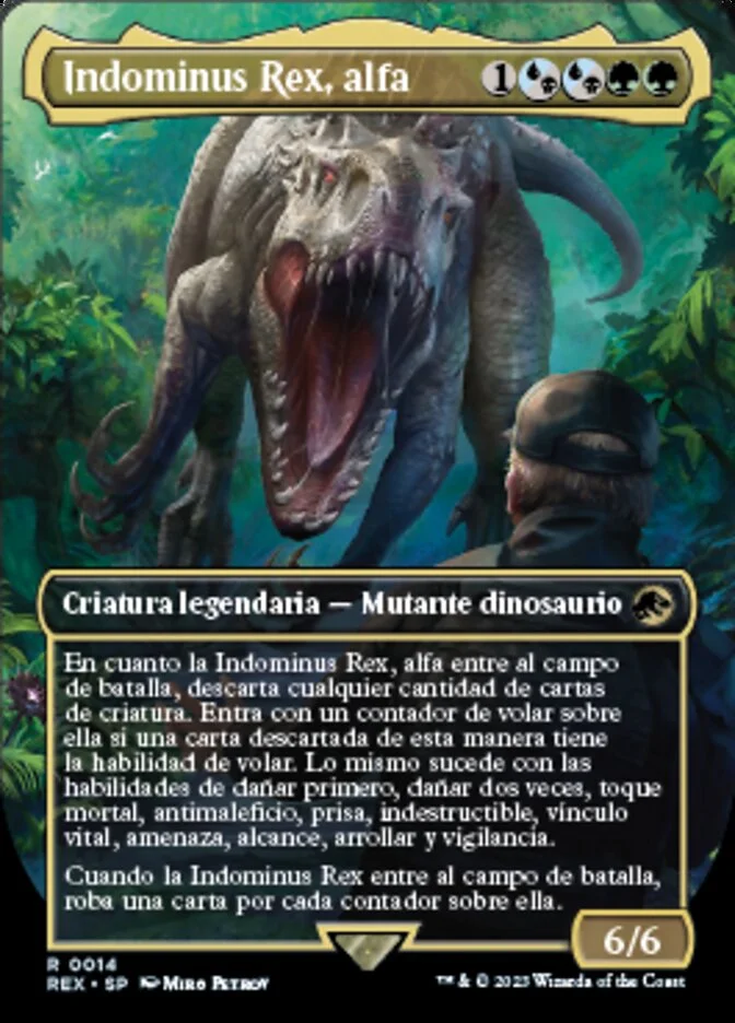 Indominus Rex, alfa (Jurassic World Collection) - Magic: The Gathering in TCG Land México
