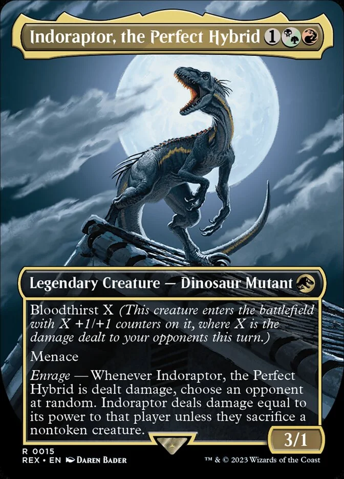 Indoraptor, the Perfect Hybrid (Jurassic World Collection) - Magic: The Gathering in TCG Land