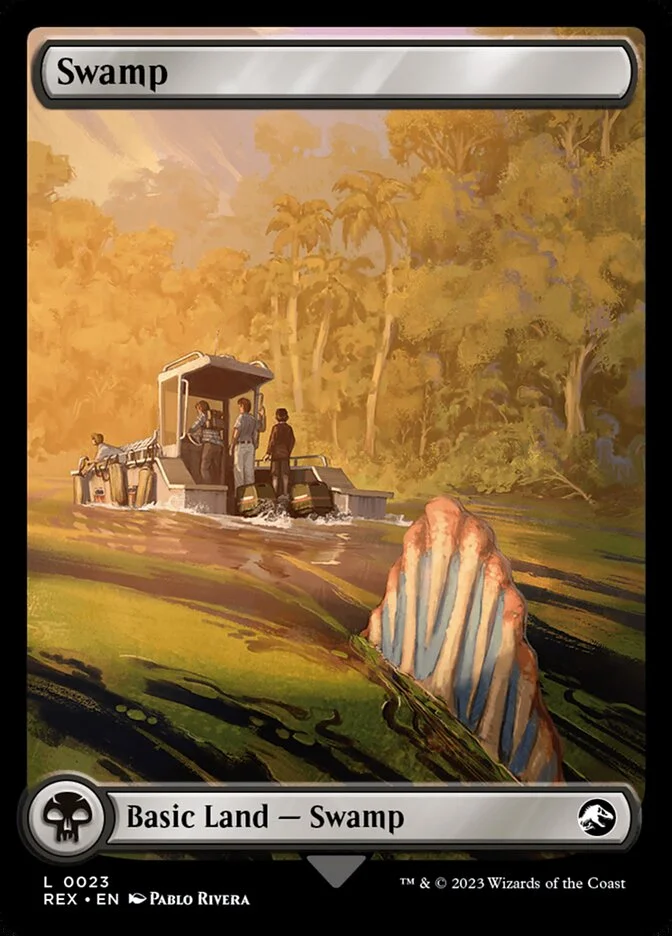 Swamp (Jurassic World Collection) - Magic: The Gathering in TCG Land