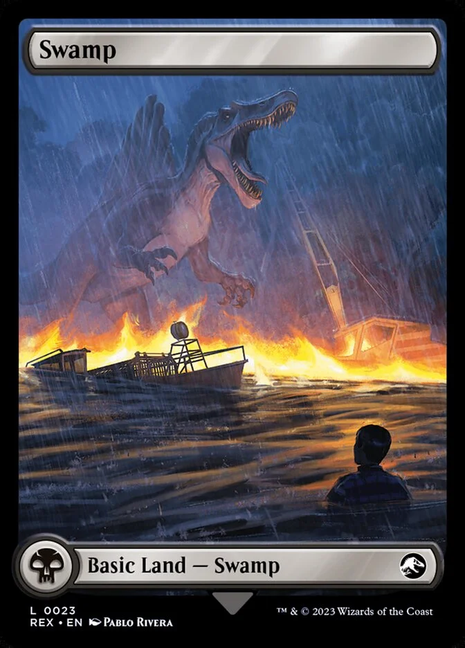 Swamp (Jurassic World Collection) - Magic: The Gathering in TCG Land