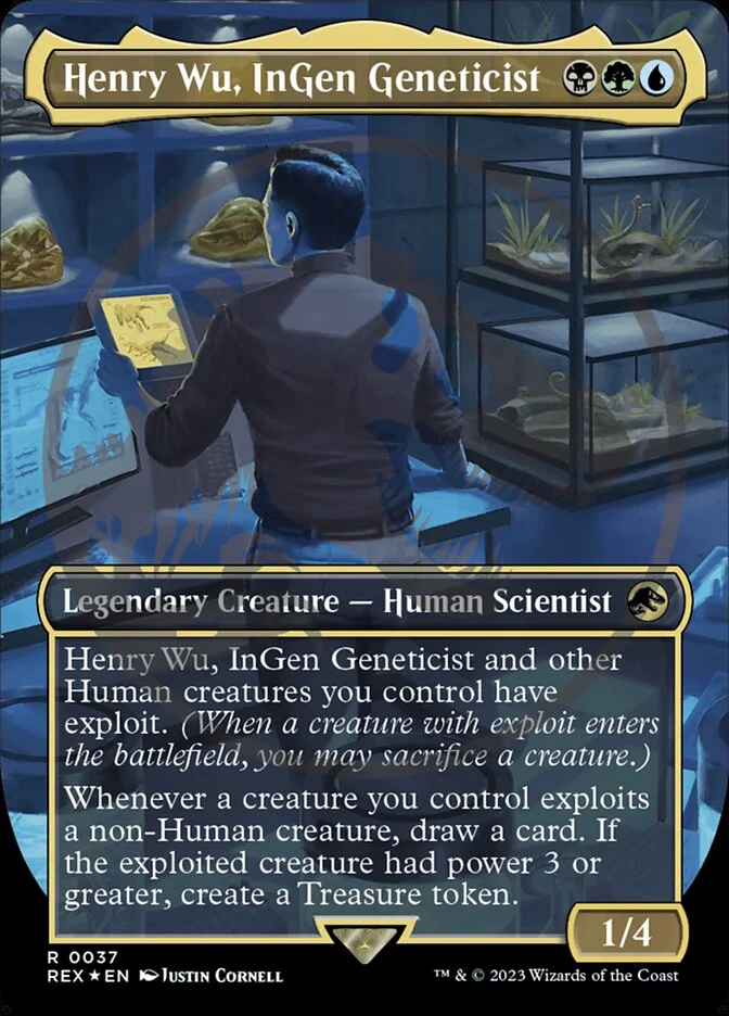 Henry Wu, InGen Geneticist (Jurassic World Collection) - Magic: The Gathering in TCG Land México