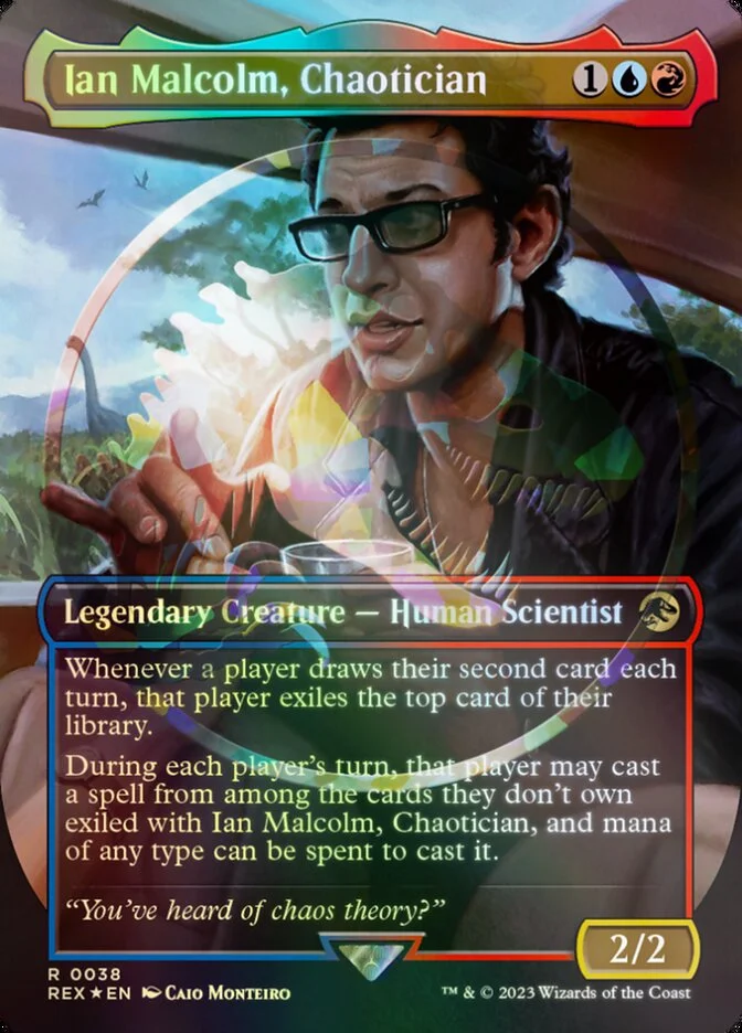 Ian Malcolm, Chaotician (Jurassic World Collection) - Magic: The Gathering in TCG Land