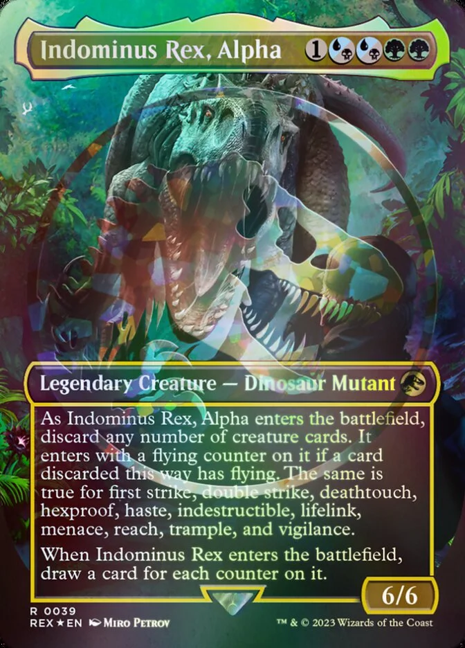 Indominus Rex, Alpha (Jurassic World Collection) - Magic: The Gathering in TCG Land México