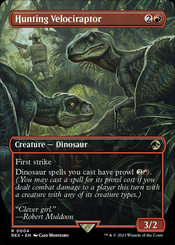 Hunting Velociraptor (Jurassic World Collection) - Magic: The Gathering in TCG Land