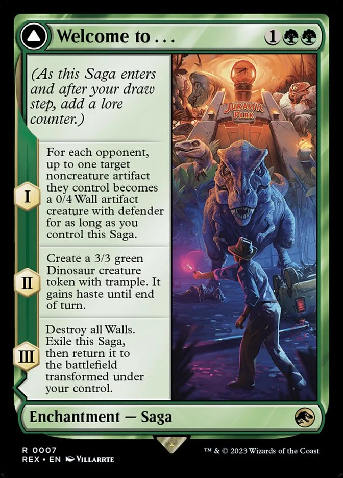 Welcome to . . . (Jurassic World Collection) - Magic: The Gathering in TCG Land