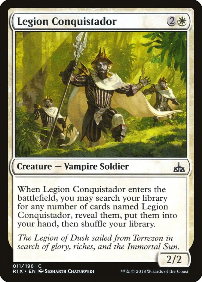 Legion Conquistador (Rivals of Ixalan) - Magic: The Gathering in TCG Land