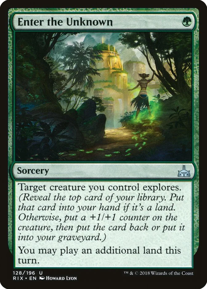 Enter the Unknown (Rivals of Ixalan) - Magic: The Gathering in TCG Land