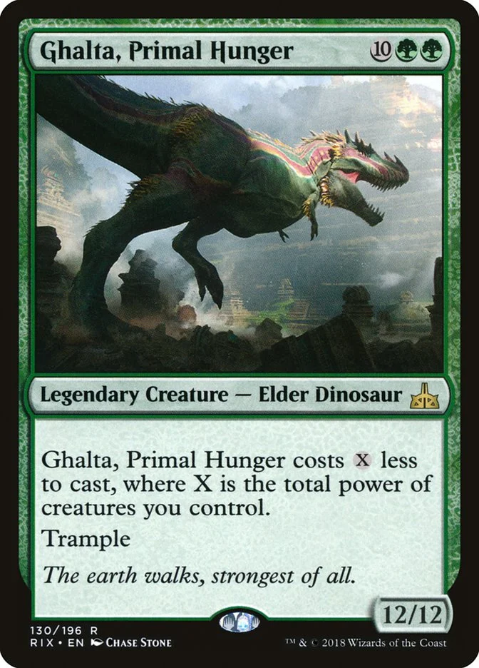 Ghalta, Primal Hunger (Rivals of Ixalan) - Magic: The Gathering in TCG Land