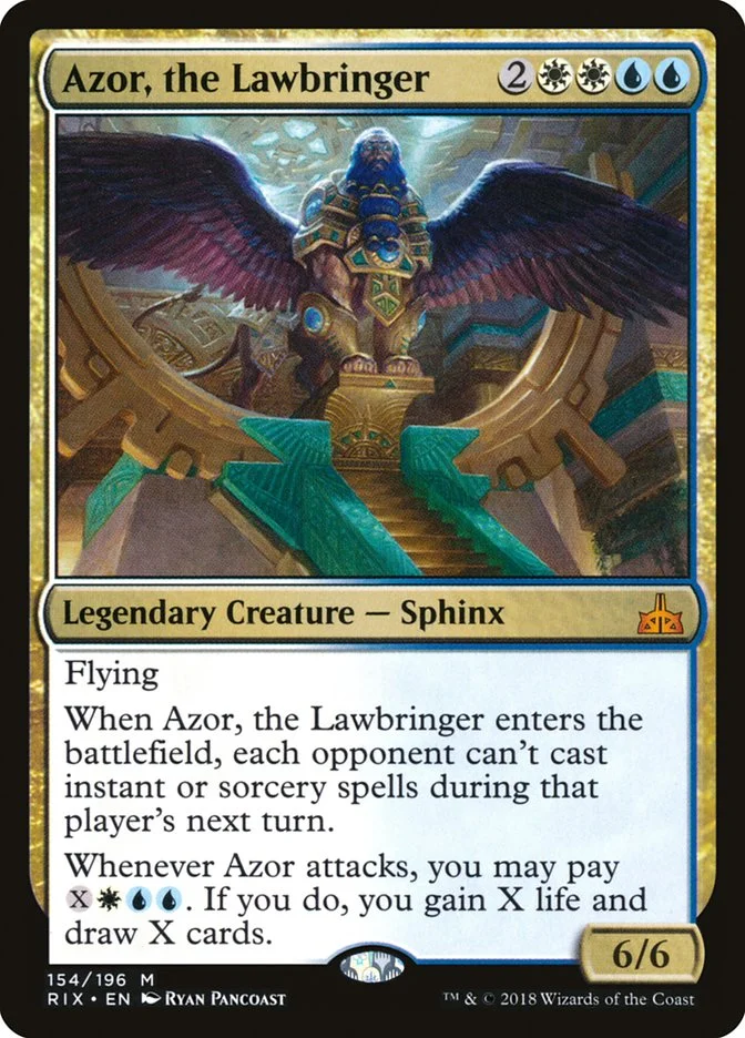 Azor, the Lawbringer (Rivals of Ixalan) - Magic: The Gathering in TCG Land