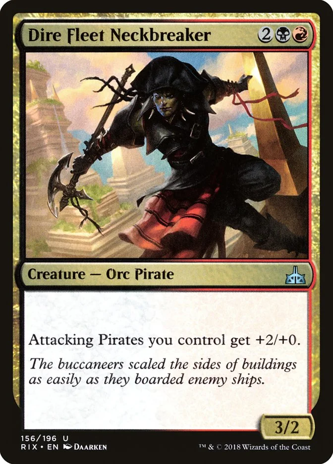 Dire Fleet Neckbreaker (Rivals of Ixalan) - Magic: The Gathering in TCG Land