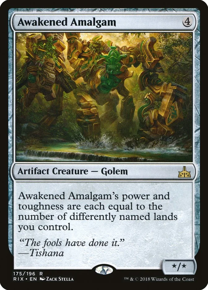 Awakened Amalgam (Rivals of Ixalan) - Magic: The Gathering in TCG Land