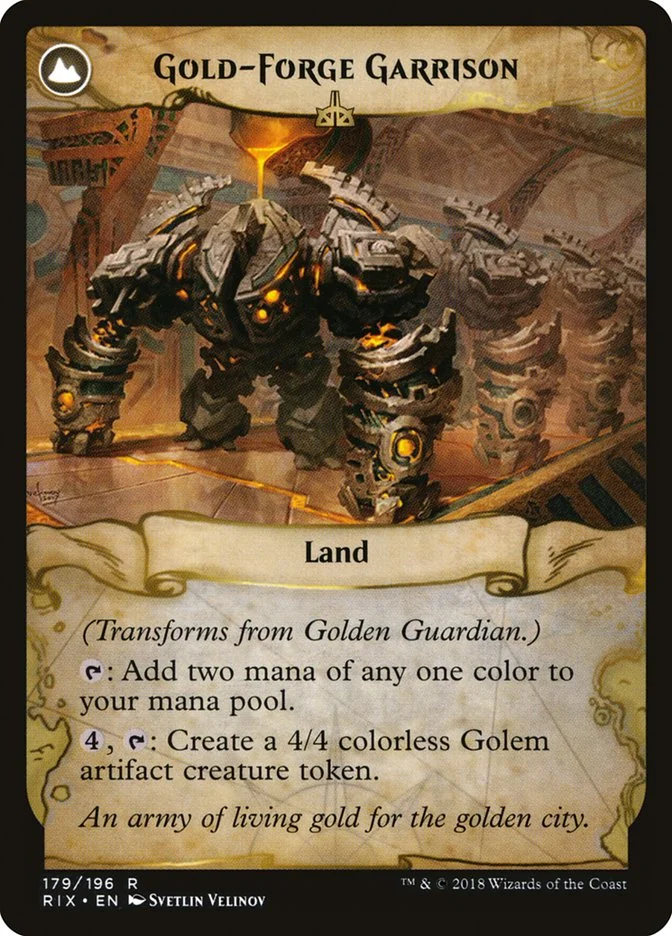 Gold-Forge Garrison (Rivals of Ixalan) - Magic: The Gathering in TCG Land