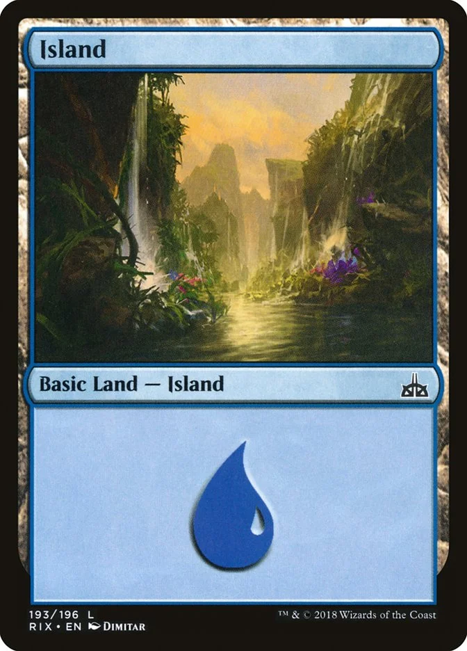 Island (Rivals of Ixalan) - Magic: The Gathering in TCG Land México