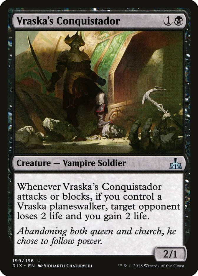 Vraska's Conquistador (Rivals of Ixalan) - Magic: The Gathering in TCG Land