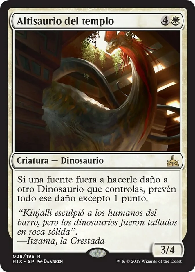 Altisaurio del templo (Rivals of Ixalan) - Magic: The Gathering in TCG Land