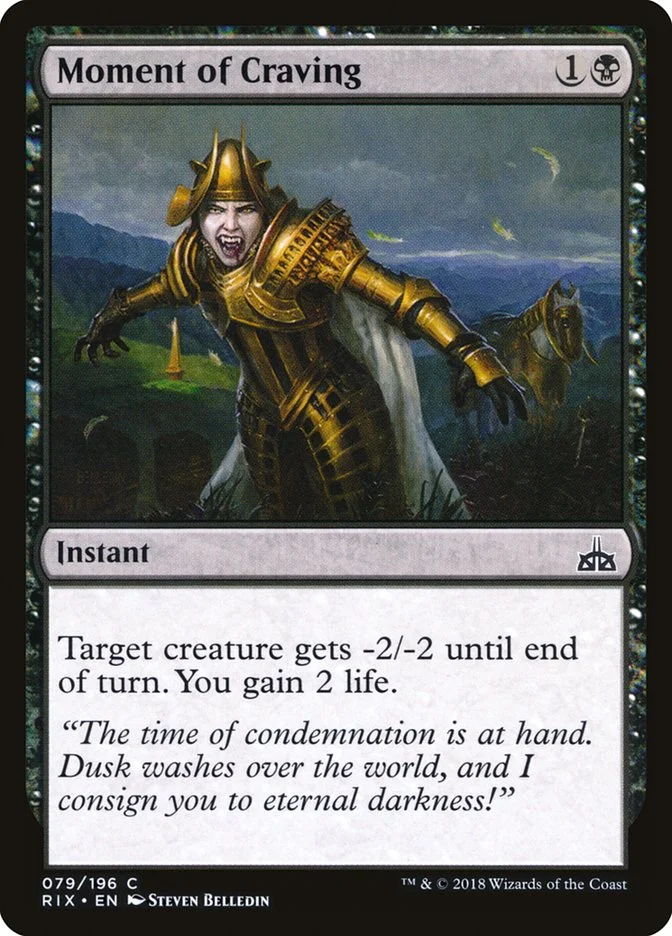 Moment of Craving (Rivals of Ixalan) - Magic: The Gathering in TCG Land