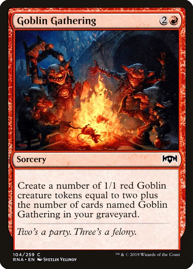 Goblin Gathering (Ravnica Allegiance) - Magic: The Gathering in TCG Land