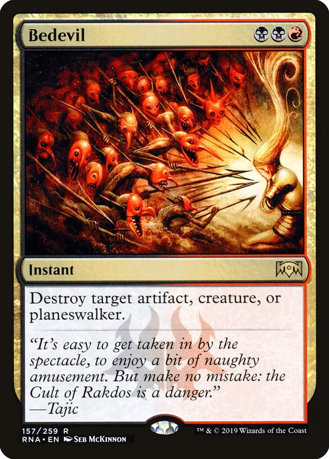 Bedevil (Ravnica Allegiance) - Magic: The Gathering in TCG Land