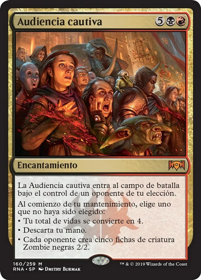 Audiencia cautiva (Ravnica Allegiance) - Magic: The Gathering in TCG Land México