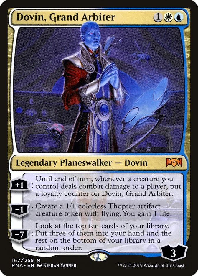 Dovin, Grand Arbiter (Ravnica Allegiance) - Magic: The Gathering in TCG Land