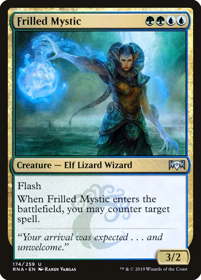 Frilled Mystic (Ravnica Allegiance) - Magic: The Gathering in TCG Land