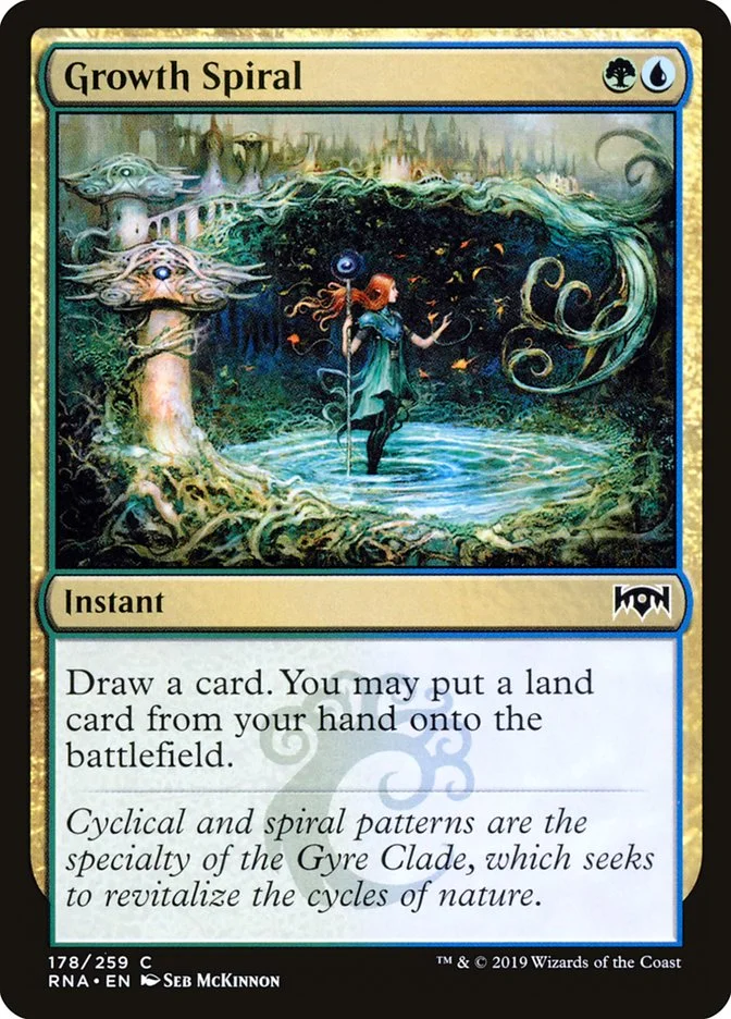 Growth Spiral (Ravnica Allegiance) - Magic: The Gathering in TCG Land