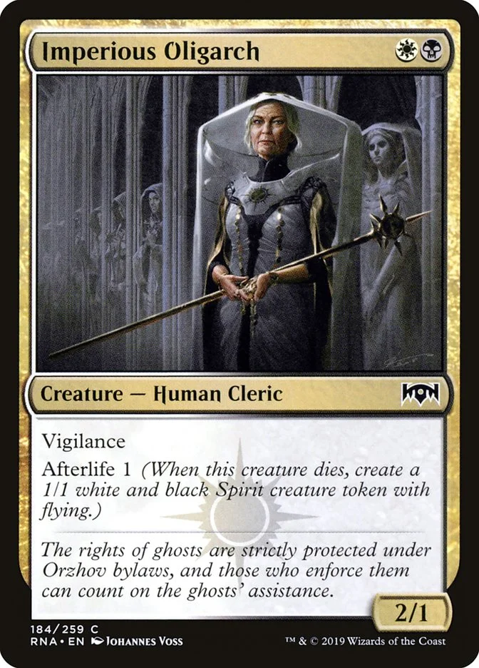 Imperious Oligarch (Ravnica Allegiance) - Magic: The Gathering in TCG Land