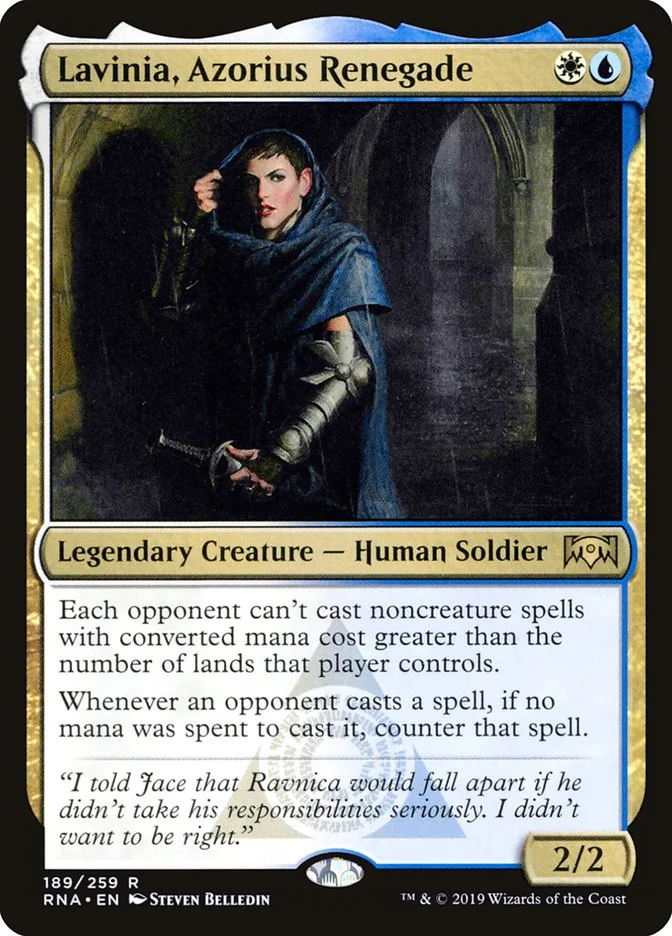 Lavinia, Azorius Renegade (Ravnica Allegiance) - Magic: The Gathering in TCG Land