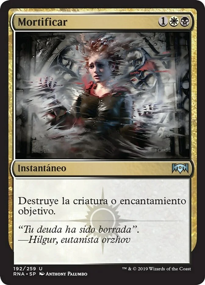 Mortificar (Ravnica Allegiance) - Magic: The Gathering in TCG Land