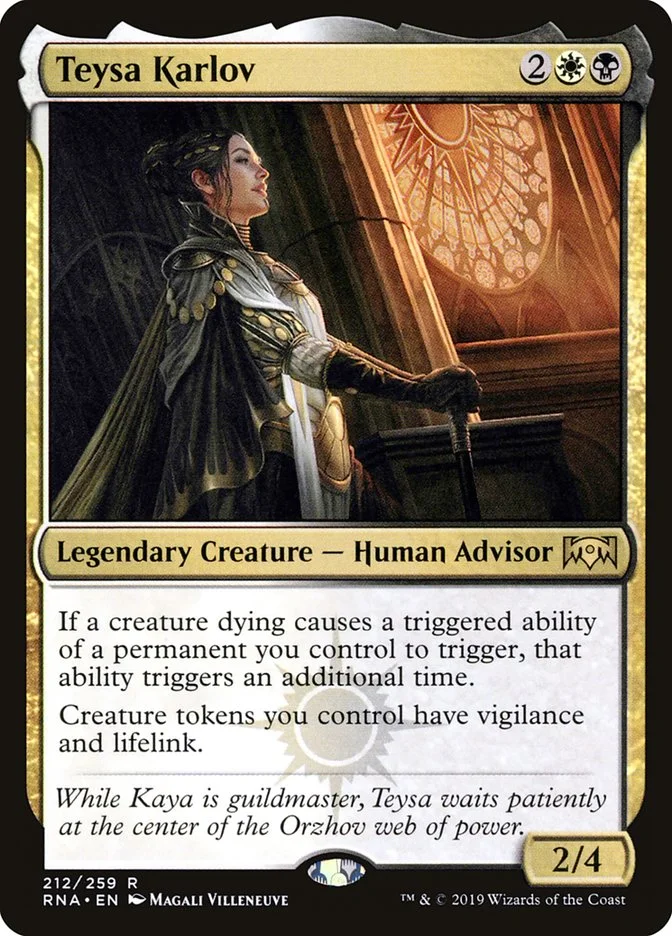Teysa Karlov (Ravnica Allegiance) - Magic: The Gathering in TCG Land