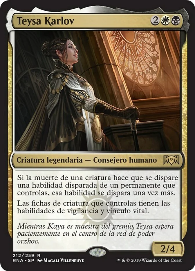Teysa Karlov (Ravnica Allegiance) - Magic: The Gathering in TCG Land México
