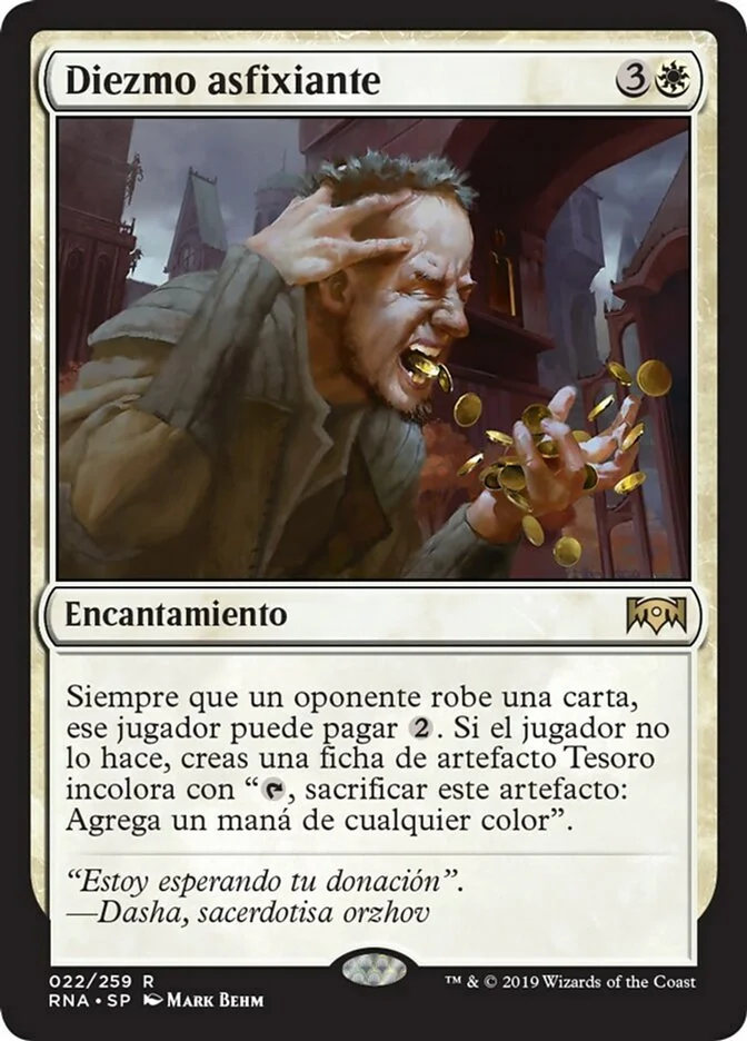 Diezmo asfixiante (Ravnica Allegiance) - Magic: The Gathering in TCG Land